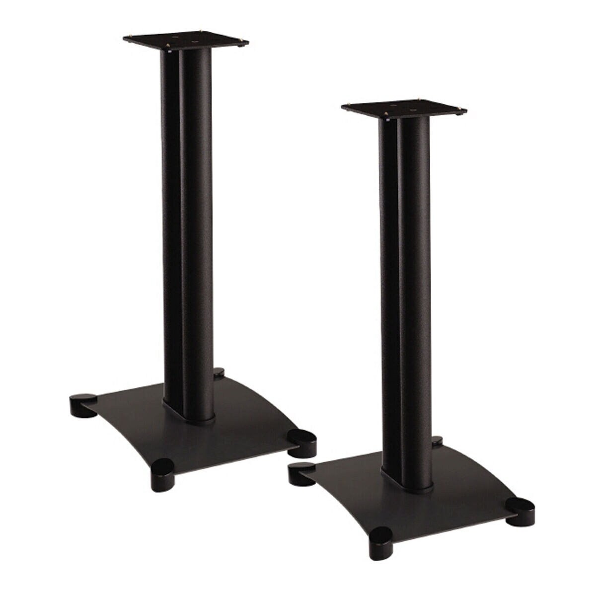 Photos - Hi-Fi Rack / Mount Sanus Systems Sanus SF26B Foundations 26" Steel Speaker Stand Pair Black SF26-B1 